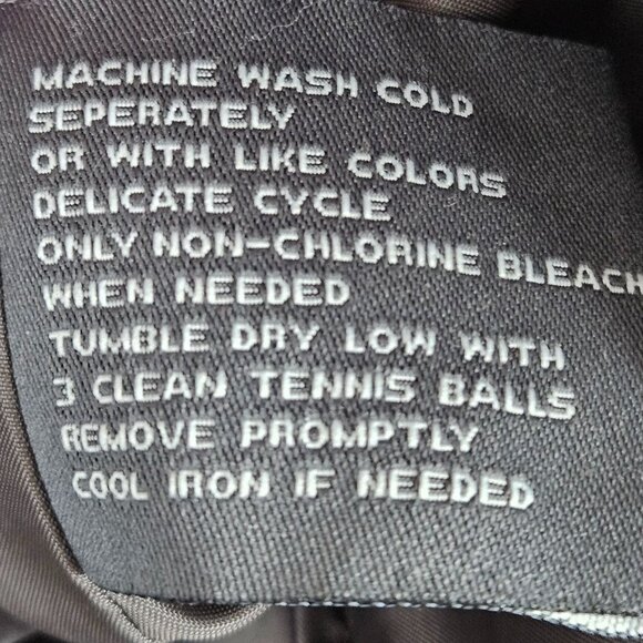 Kenneth Cole Reaction Down Feather Jacket Womens Size L Insulated Quilted Puffer - Picture 6 of 7